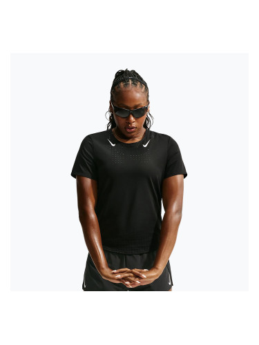 Дамска тениска за бягане Nike AeroSwift black/white