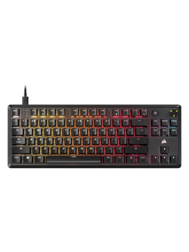  Механична клавиатура Corsair - K70 CORE TKL, MLX Red v2, черен