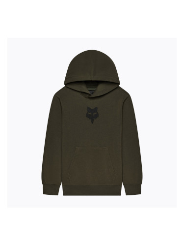 Детски суитшърт Fox Racing Legacy Fleece Pullover olive green