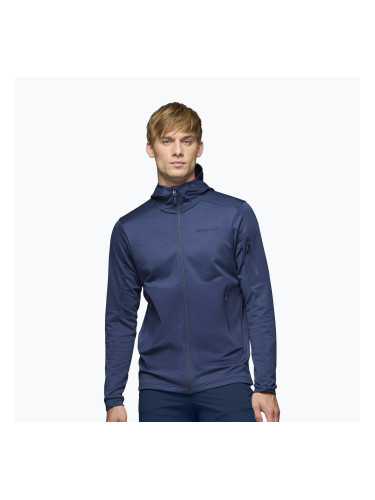 Мъжки суитшърт за трекинг NORRONA Falketind Warm2 Stretch Hood indigo night