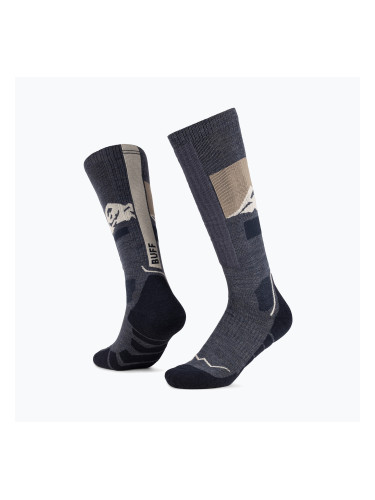 Чорапи BUFF Merino Heavyweight Over The Calf night blue