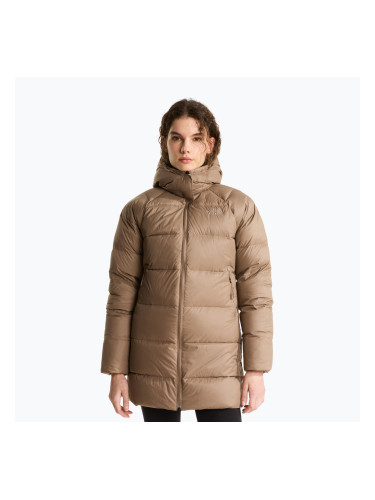 Дамско пухено палто The North Face Hydrenalite City Down Hooded garnet