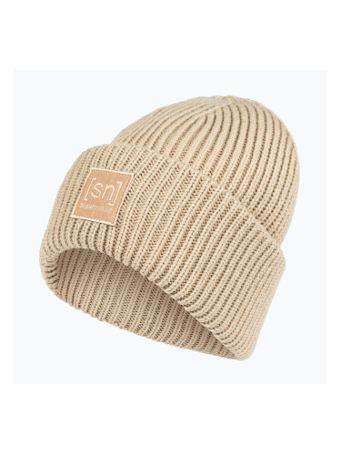 Зимна шапка super.natural KriTeeini Beanie white pepper