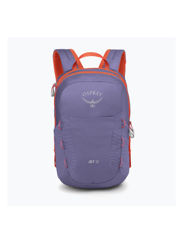 Детска туристическа раница Osprey Jet 12 l euphoria purple / mars orange