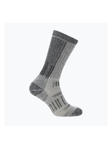 Мъжки чорапи Icebreaker Merino Hike+ Mountaineer Mid Calf Jet Heather/Black