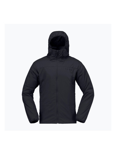Мъжко ватирано яке NORRONA Femund Thermo60 Zip Hood caviar black