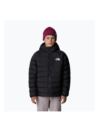 Детско зимно яке The North Face Reversible Perrito черно/димно перлено