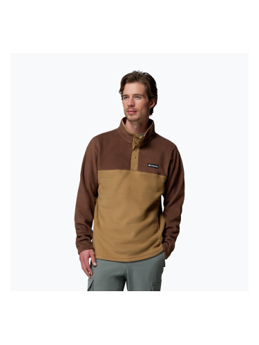Мъжки поларен суитшърт Columbia Steens Mountain Half Snap II tobacco/delta