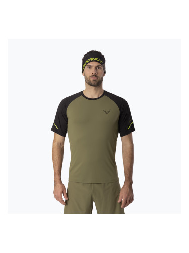 Мъжка тениска за бягане DYNAFIT Alpine Pro military green/0910
