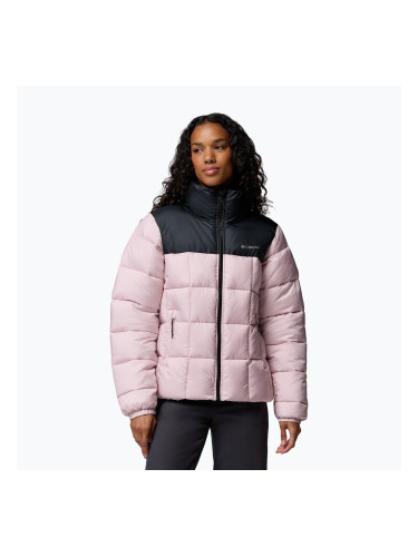 Дамско ватирано яке Columbia Puffect III Full Zip mineral pink/black