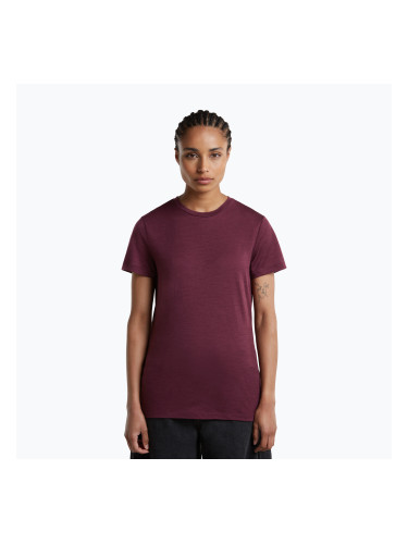 Дамска тениска за трекинг icebreaker Merino 150 Tech Lite III dark berry