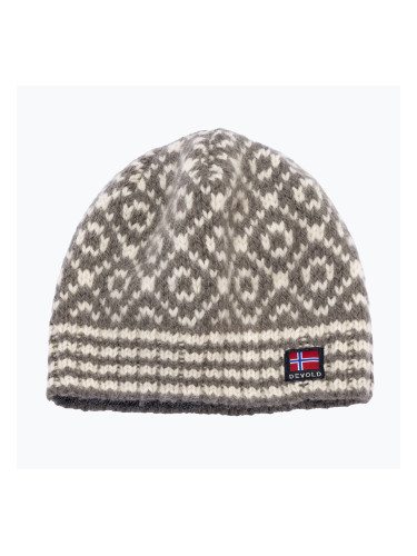 Зимна шапка Devold Svalbard Wool falcon/offwhite