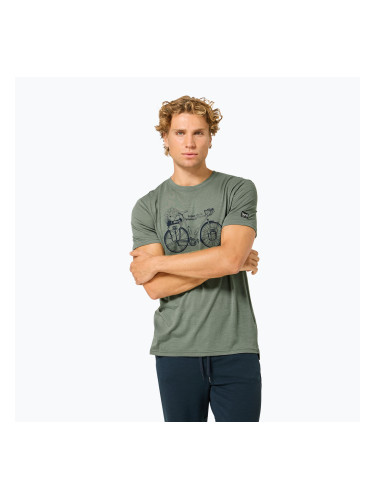 Мъжка тениска Super.Natural Wander Wheel Tee eucalyptus/blueberry