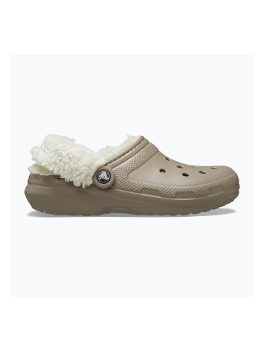Чехли Crocs Classic Fleece Lined mushroom