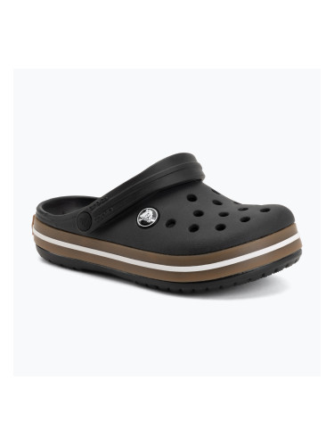Детски чехли Crocs Crocband Gum black