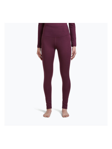 Дамски термоактивни панталони Icebreaker Merino 200 Oasis High Rise Leggins dark berry