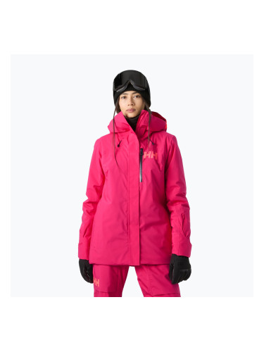 Дамско скиорско яке Helly Hansen Powshot cranberry