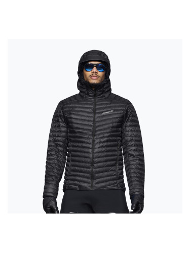 Мъжко пухено яке Norrona Trollveggen Down800 Super Light Hood Caviar Black