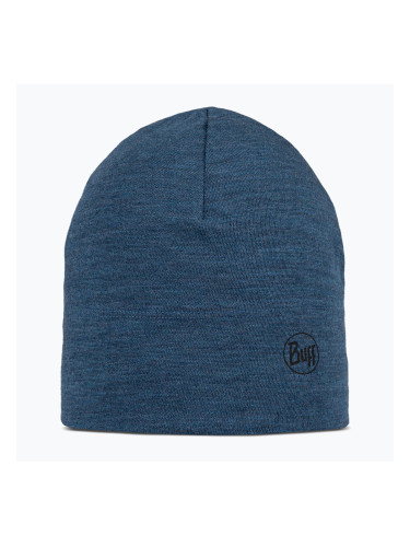 Зимна шапка BUFF Midweight Merino Wool melange tempest