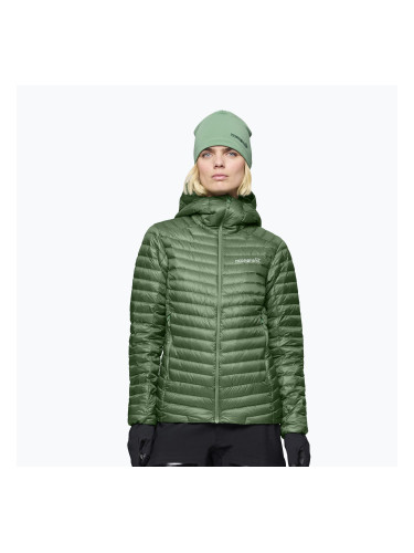 Дамско пухено яке Norrona Trollveggen Down800 Super Light Hood Dark Ivy