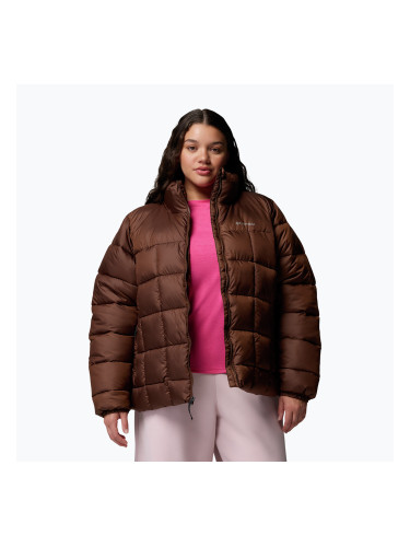 Дамско ватирано яке Columbia Puffect III Full Zip tobacco