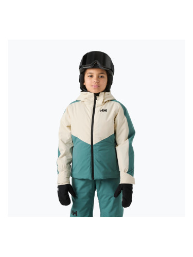 Детско скиорско яке Helly Hansen Snowbliss opal green