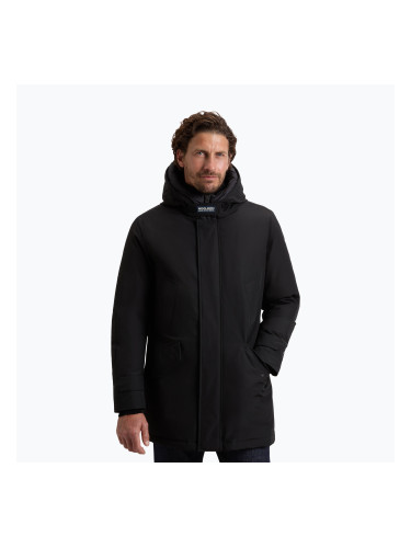 Мъжко ватирано палто Woolrich Polar High Collar Parka black
