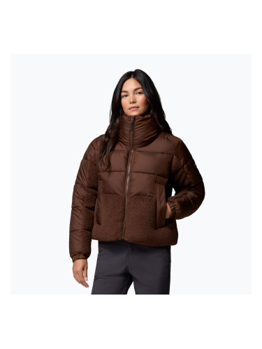 Дамско хибридно яке Columbia Leadbetter Point II Sherpa Hybrid tobacco