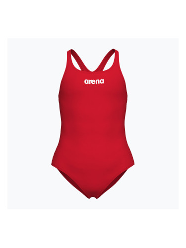 Детски цял бански костюм arena Team Swim Pro Solid red/white