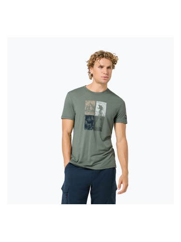 Мъжка тениска Super.Natural Go Hiking Tee eucalyptus/various