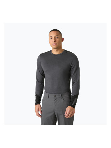 Мъжки термоактивен суитшърт Helly Hansen Lifa Merino Midweight Crew thunder grey