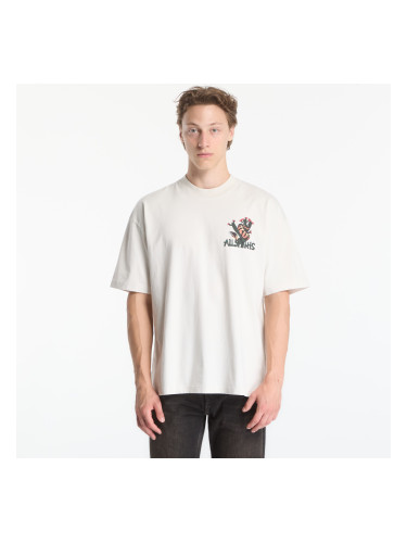 Тениска AllSaints Cacti Ss Crew Graphic T-Shirt Dusk White L