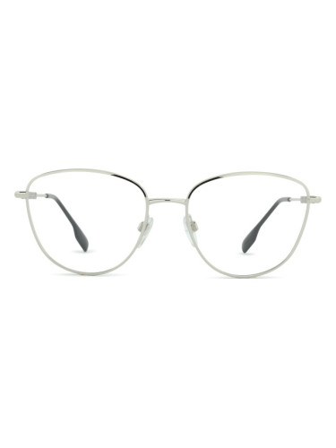 Burberry Virginia 0BE1376 1005 - диоптрични очила, квадратна, дамски, сребърни