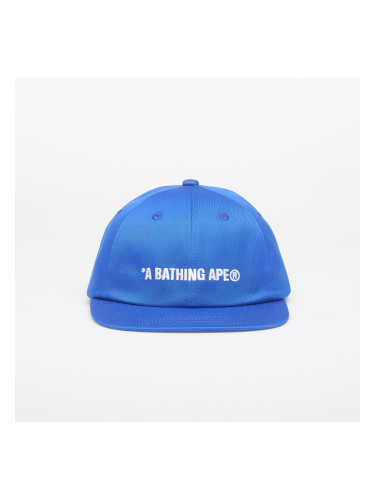 Шапка A BATHING APE Logo Panel Cap Blue UNISEX Universal