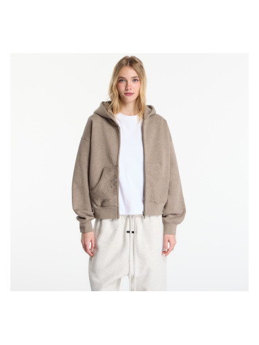 Суитшърт Fear of God Essentials Classic Full Zip Hoodie Homestead Heather XS