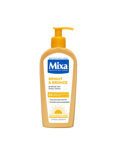 Mixa Bright & Bronze Gradual Tan Body Lotion Бронзиращ лосион