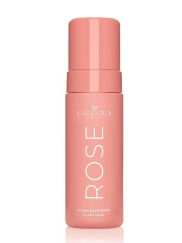 Cocosolis ROSE Clean & Hydrate Face Foam Почистваща пяна за лице