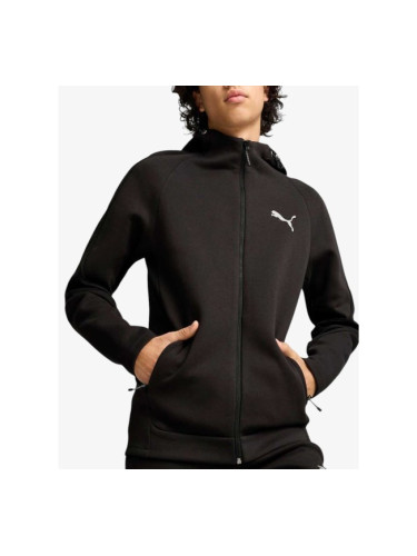 PUMA Evostripe Full Zip Hoodie Jr Black