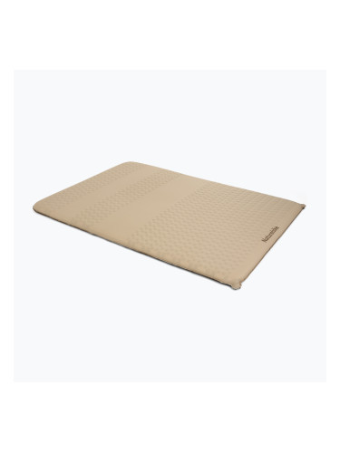 Самонадуваема постелка Naturehike Featherbone Double Regular Wide brown