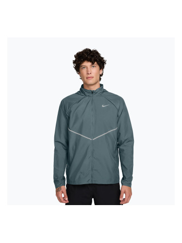 Мъжко яке за бягане Nike Miler Repel UV mineral slate