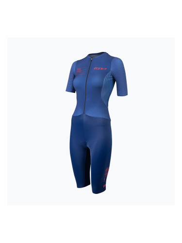 Дамски гащеризон за триатлон ZONE3 Aeroforce X II SS Trisuit navy