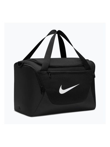 Чанта за тренировка/фитнес Nike Brasilia Duffel Extra Small 24 l black/black/white