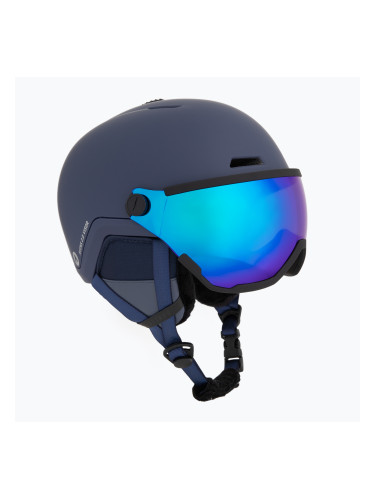 Детска скиорска каска ATTABO Avens 2.0 Jr Visor dark blue