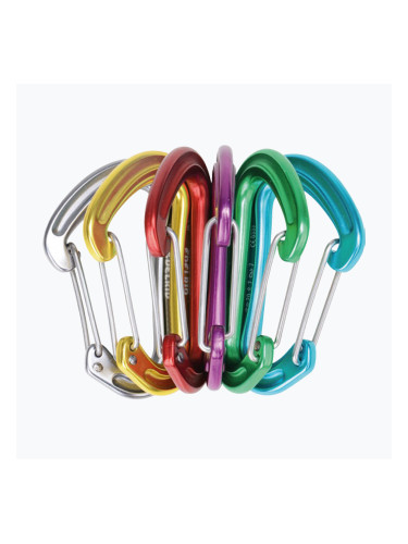 Комплект карабинки EDELRID Nineteen G Sixpack 6 pack assorted colours
