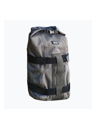 Чанта и стойка за велосипедна вилка Rockbros Front Fork Rack+Fork Bag grey/black