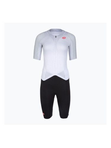 Дамски велосипеден гащеризон Castelli Free Sanremo 3 SS W white/black