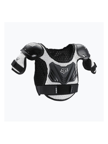 Fox Racing Peewee Titan Roost Deflector Jr черен/сребърен буфер за детски велосипед