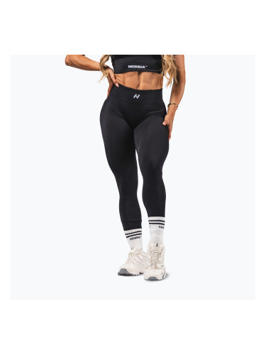Дамски тренировъчен клин NEBBIA Flow Seamless Push Up Black