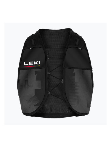 Жилетка за бягане LEKI Trail Running Quiver black