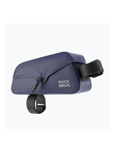 Чанта за велосипедна рамка Rockbros 30120122 Bike Tube Bag Magnetic L 0,9 l blue